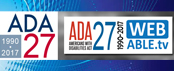 Americans with Disabilities Act (ADA) 27th Anniversary Webcast Graphic